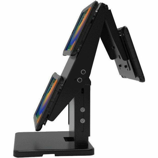 CTA Digital Multi-Screen Flexible Desk Mount Kiosk w/ Quick Release for iPad 10.2, iPad Air 3 and iPad Pro 10.5