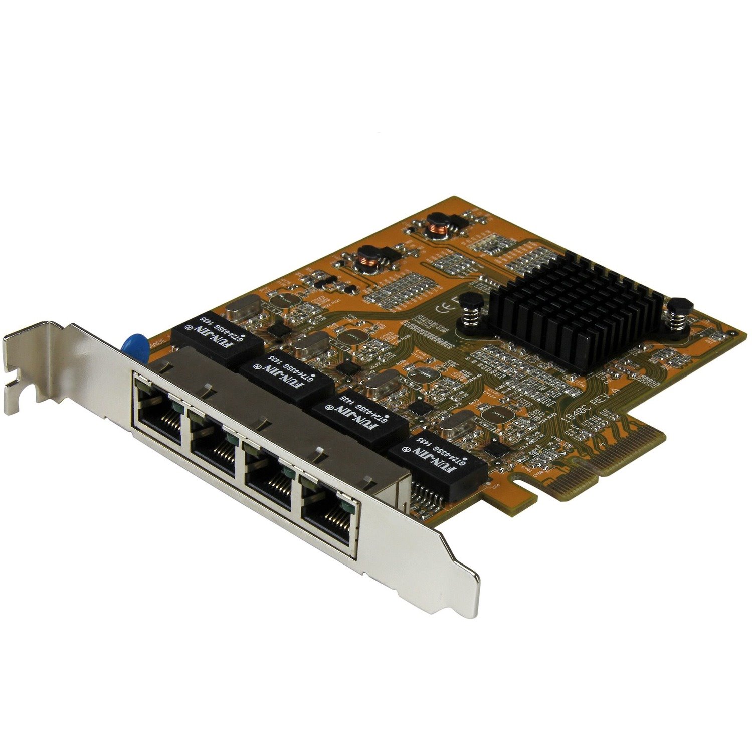 StarTech.com 4-Port PCIe Gigabit Network Adapter Card