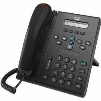 Cisco Unified 6921 IP Phone - Refurbished - Corded - Corded - Wall Mountable - Charcoal