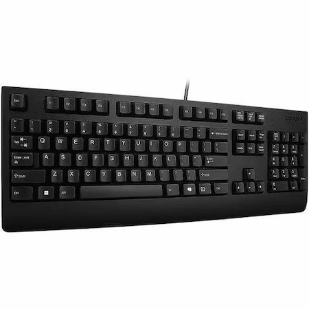 Lenovo Preferred Pro II Keyboard - Cable Connectivity - USB Type A Interface - English (US) - Black