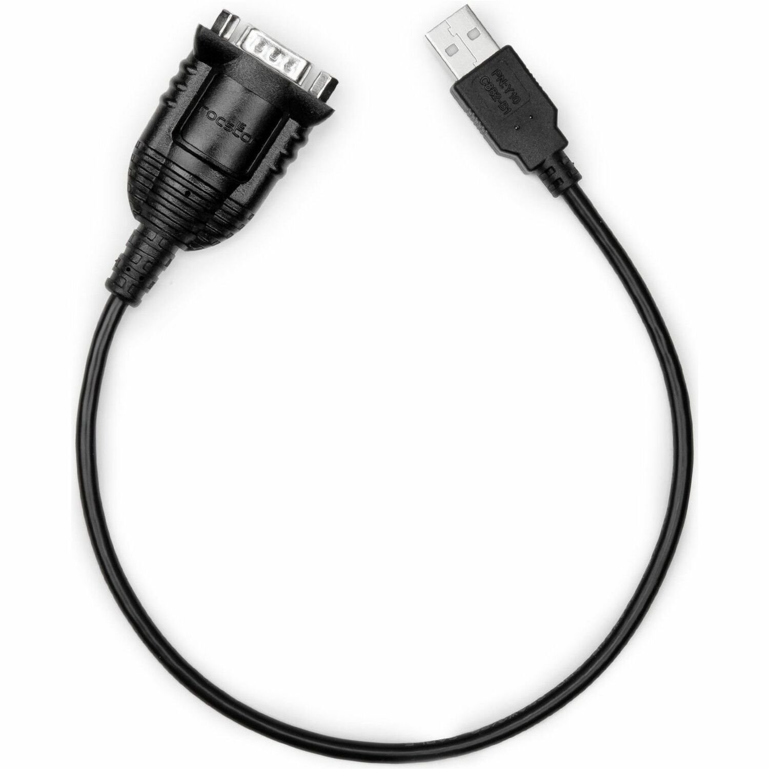 Rocstor 1 ft USB to Serial Adapter Cable w/ COM Retention