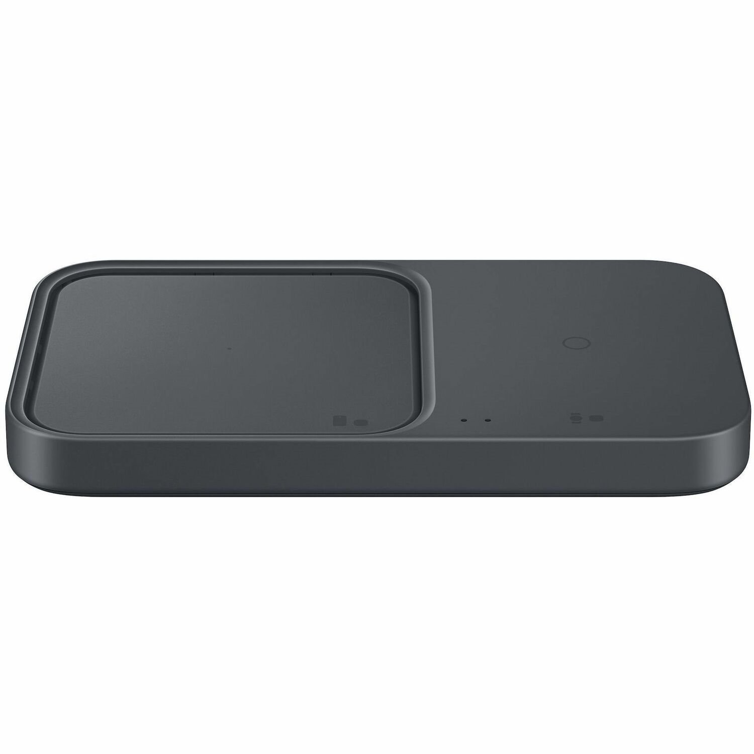 Samsung Wireless Charger Pad- Duo, Without Cable, Dark Grey,1Yr