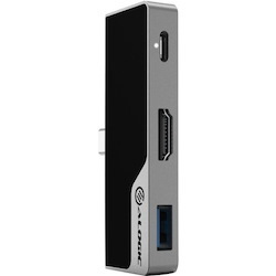 Alogic USB-C Dock Nano Mini with USB-A - Ultra Series - Space Grey