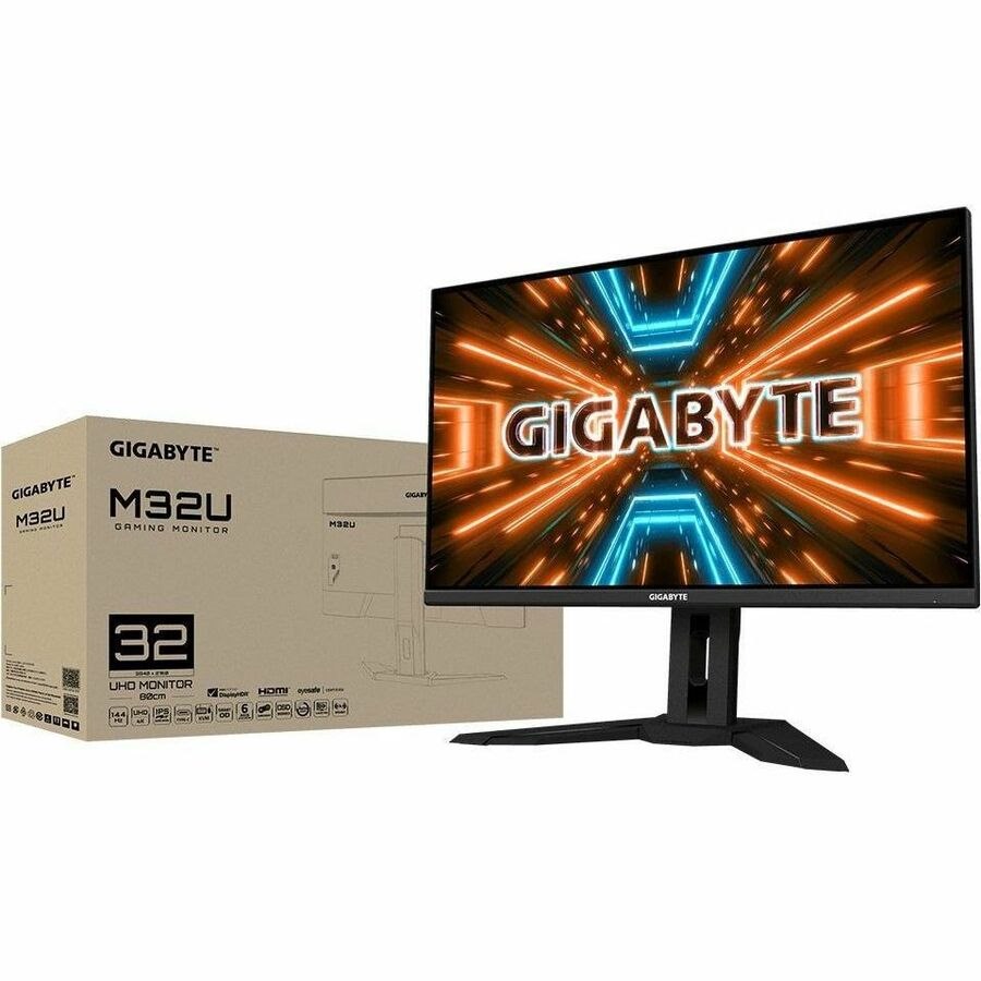 Gigabyte M32U 32" Class 4K UHD Gaming LED Monitor - 16:9 - Black