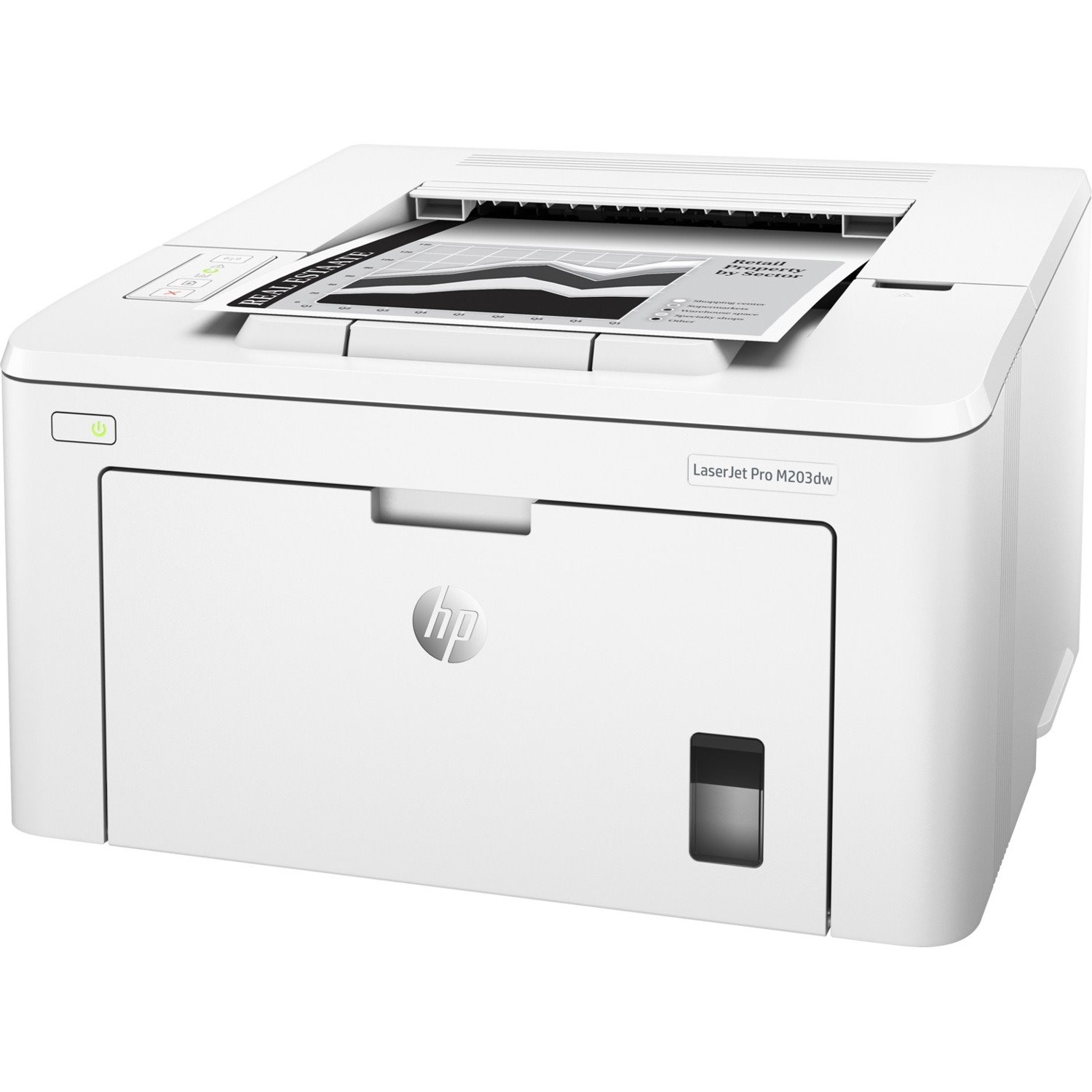 HP LaserJet Pro M203 M203dw Desktop Laser Printer - Monochrome