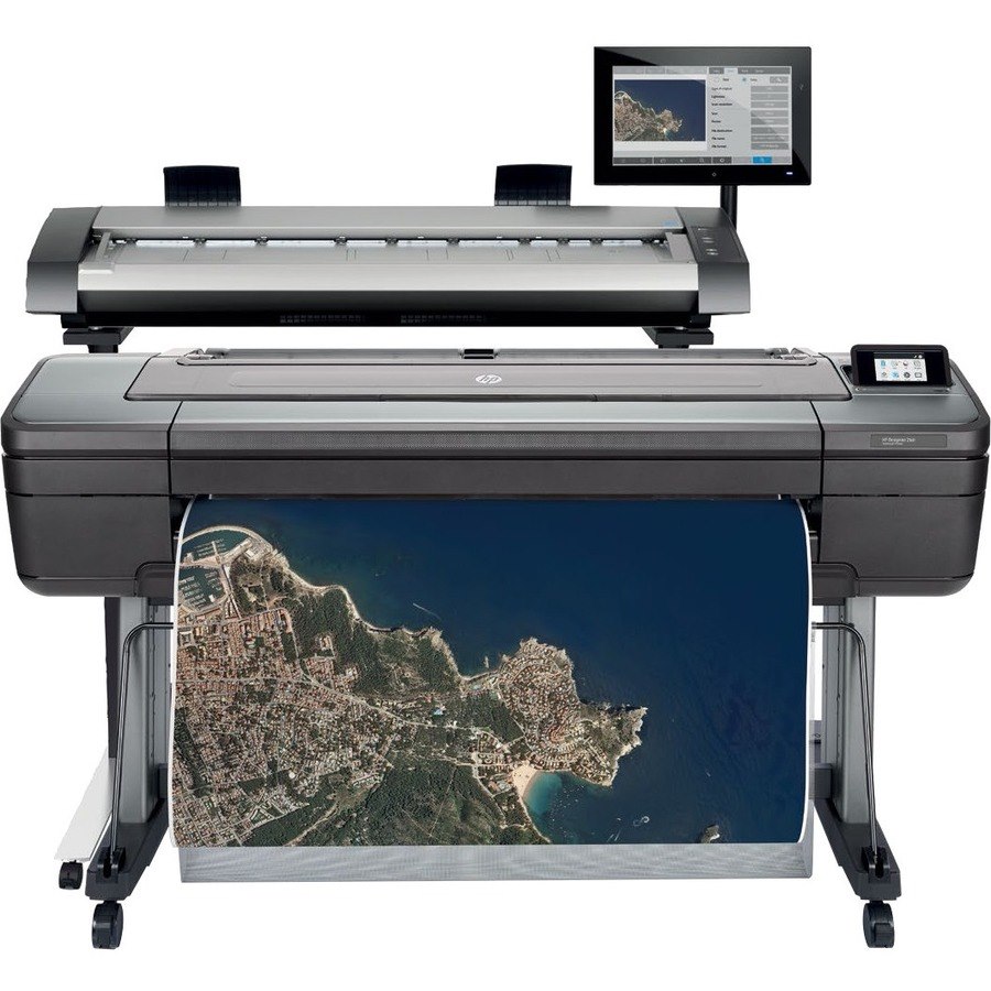 HP DesignJet HD Pro Z6 PostScript Inkjet Large Format Printer - Includes Printer, Scanner, Copier - 44" Print Width - Color