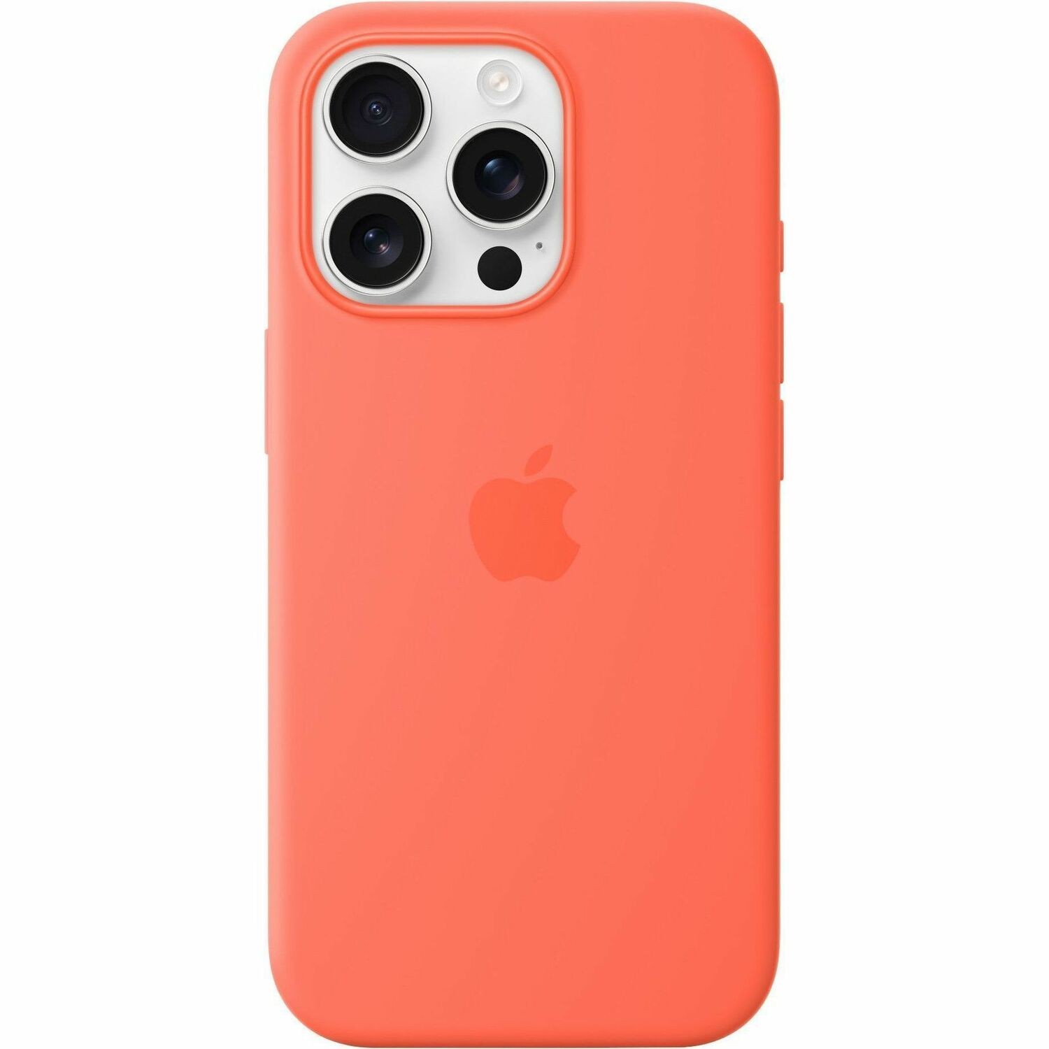 Apple iPhone 16 Pro Silicone Case with MagSafe - Tangerine