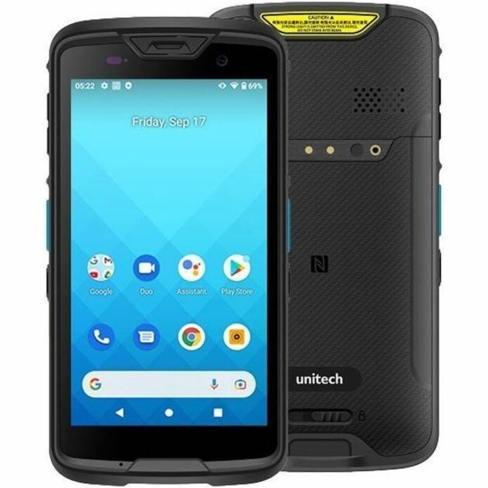 Unitech EA520 (2nd Gen) 64 GB Rugged Smartphone - 12.7 cm (5") TFT LCD HD 720 x 1280 - Octa-core (8 Core) 2 GHz - 4 GB RAM - Android 13 - 4G