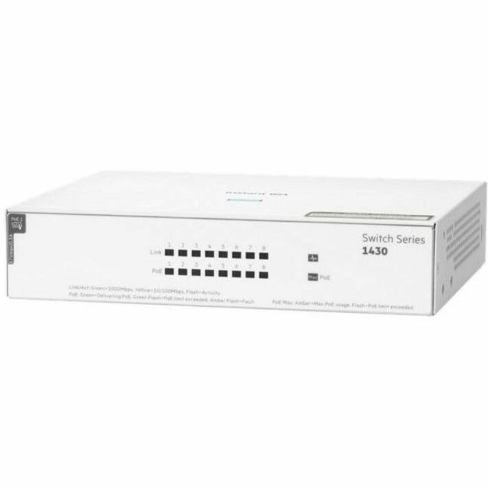 HPE Networking Instant On Switch 8p Gigabit CL4 PoE 64W 1430