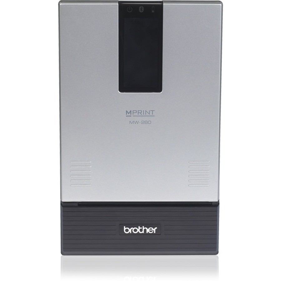 Brother MPrint MW-260A Mobile Direct Thermal Printer - Monochrome - Handheld - Receipt Print - USB - Bluetooth