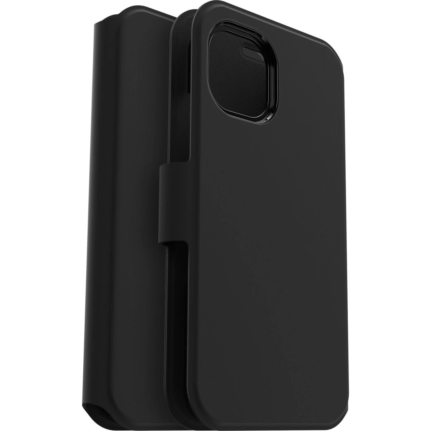 OtterBox Strada Series Via Carrying Case (Folio) Apple iPhone 14 Plus Smartphone - Black Night