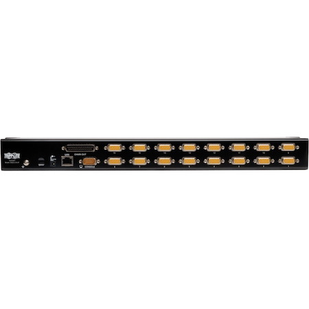 Eaton Tripp Lite Series NetDirector 16-Port 1U Rack-Mount IP KVM Switch, TAA