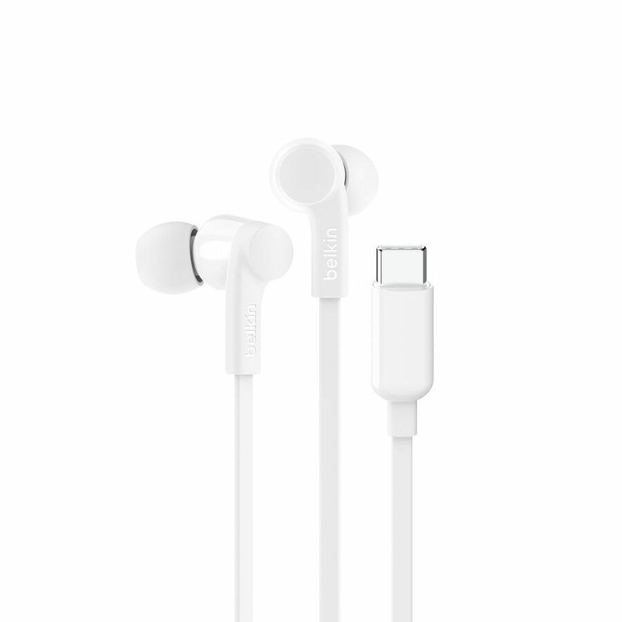 Belkin SoundForm USB-C Wired Earbuds with Adjustable Volume Limiter