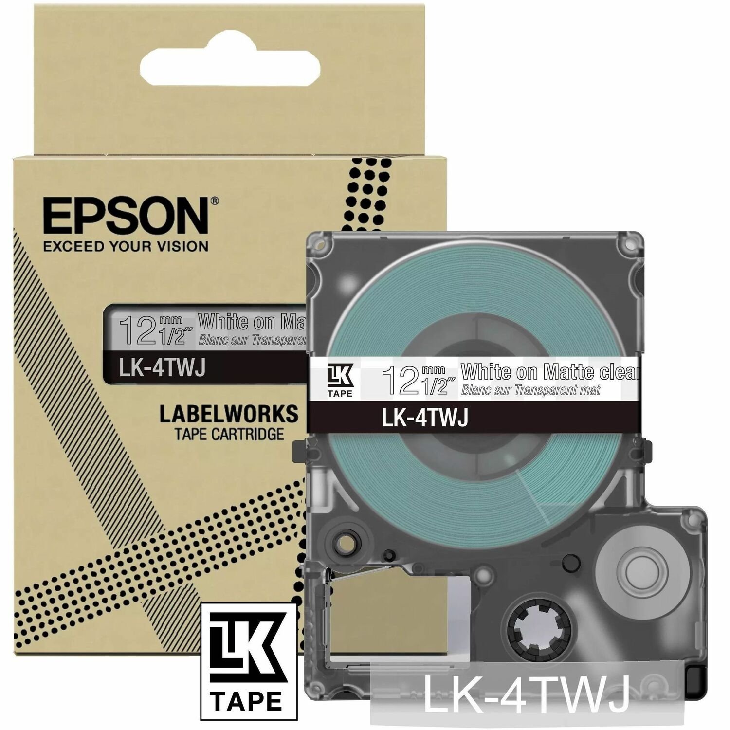 Epson LK-4TWJ Label Tape