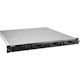 ASUSTOR Lockerstor 4RD AS6504RD 4 x Total Bays SAN/NAS Storage System - 8 GB Flash Memory Capacity - Intel Atom C3538 Quad-core (4 Core) 2.10 GHz - 8 GB RAM - DDR4 SDRAM - 1U Rack-mountable