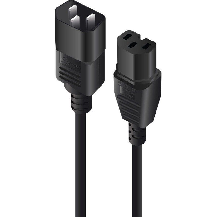 Alogic IEC C14 to IEC C15 High Temperature - Male to Female