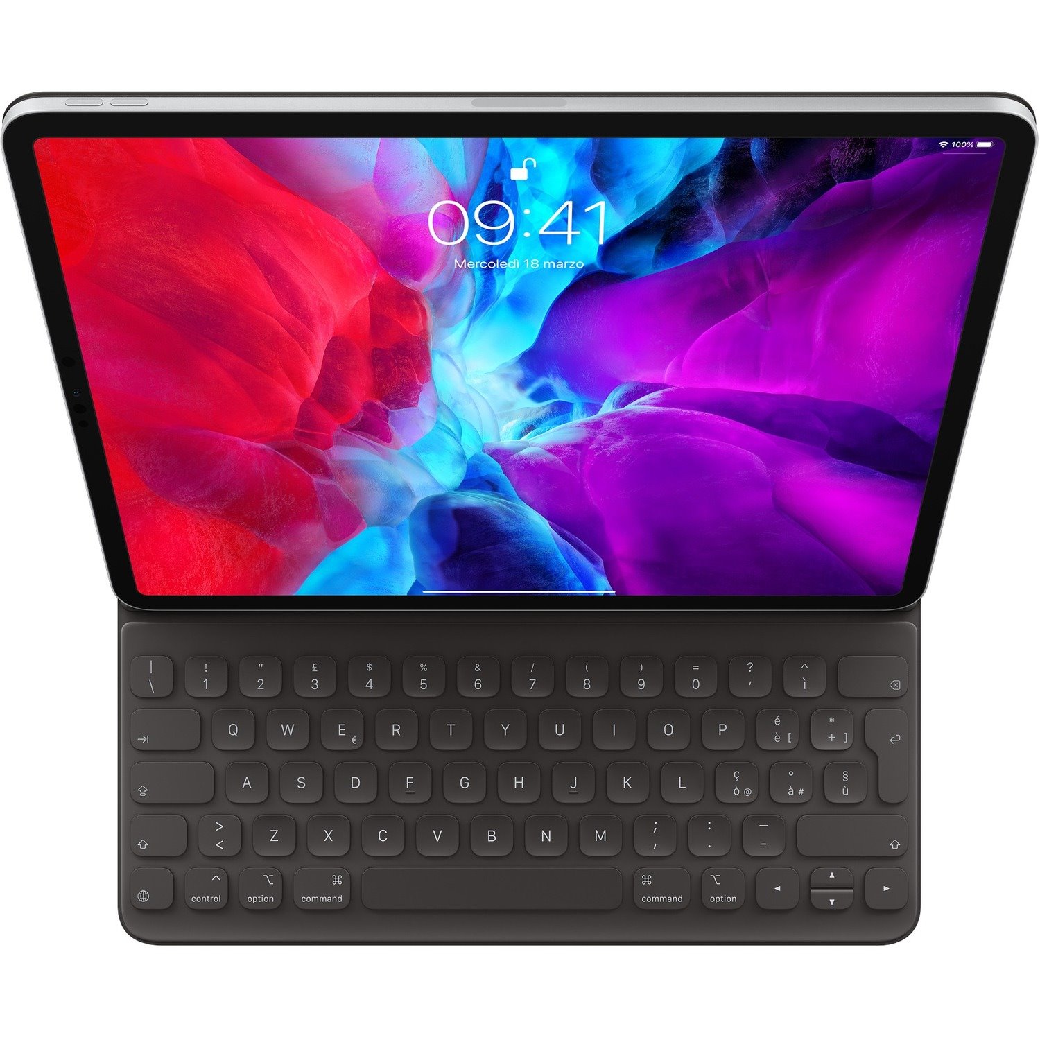 Apple Smart Keyboard Folio Toetsenbord/hoes (Folio) voor 32,8 cm (12,9") Apple iPad Pro (4e generatie), iPad Pro (3e generatie) Tablet-pc