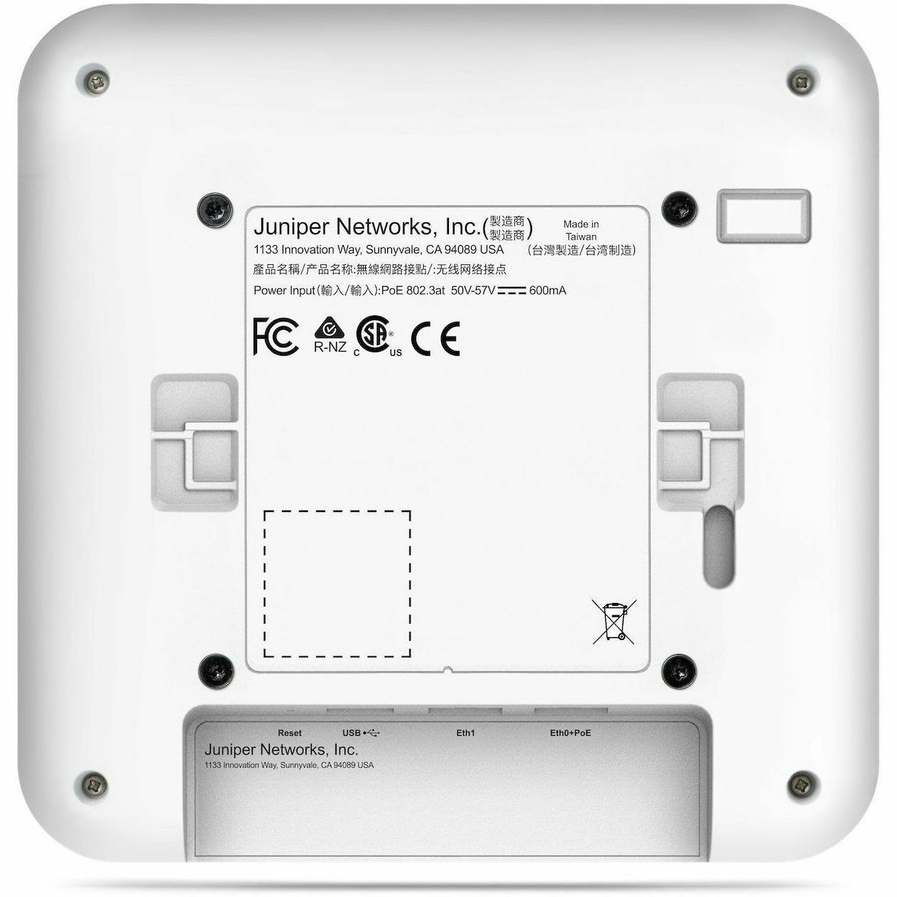 Mist AP45E Tri Band IEEE 802.11 a/b/g/n/ac/ax 8.15 Gbit/s Wireless Access Point - Indoor