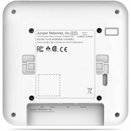 Mist AP45E Tri Band Wi-Fi 6E IEEE 802.11 a/b/g/n/ac/ax 8.15 Gbit/s Wireless Access Point - Indoor