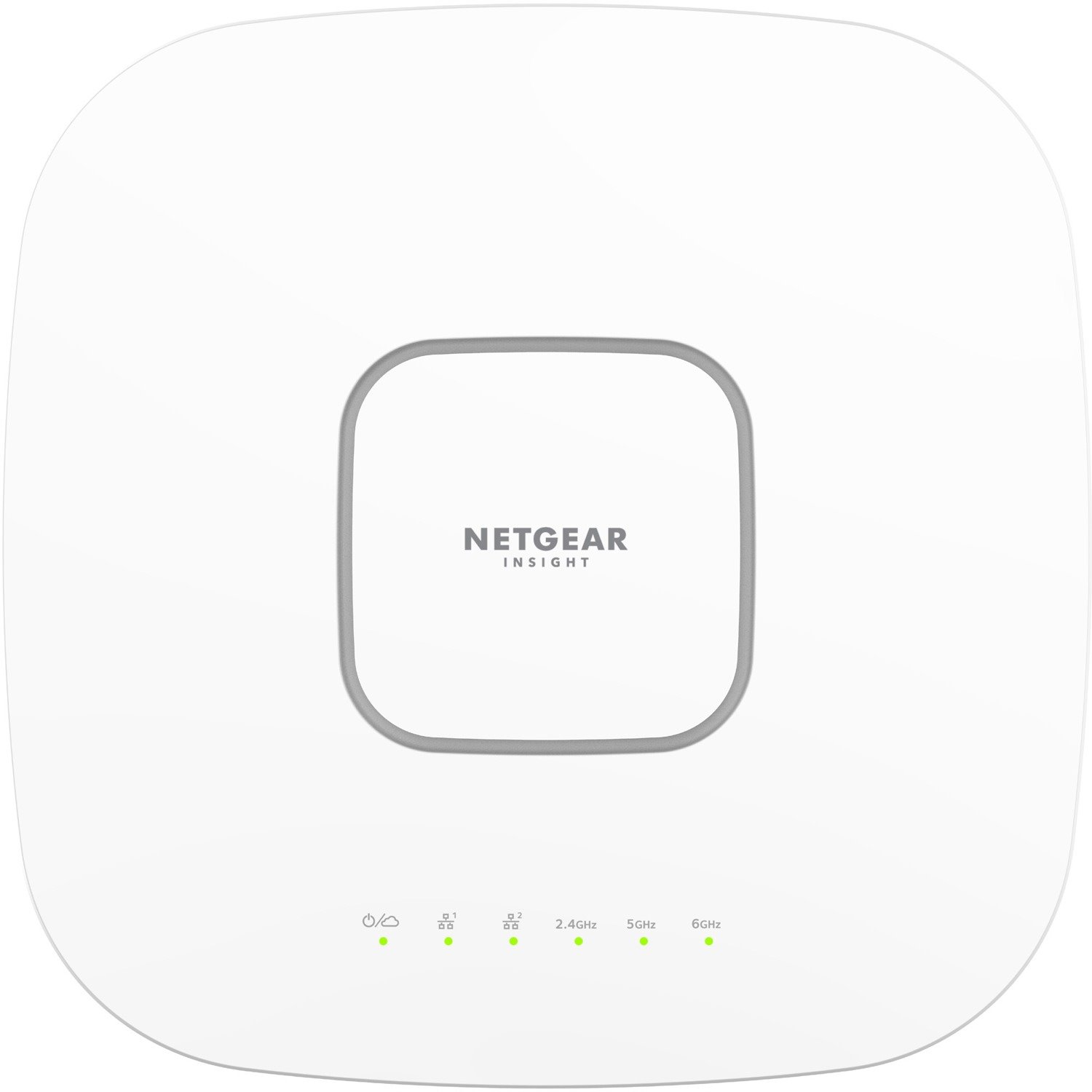 Netgear WAX630E Tri Band IEEE 802.11 a/b/g/n/ac/ax/i 7.80 Gbit/s Wireless Access Point - Indoor