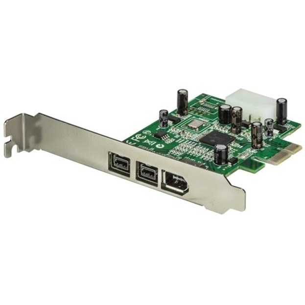 StarTech.com FireWire Adapter - PCI Express 1.1 x1 - 400 MB/s - Plug-in Card - TAA Compliant