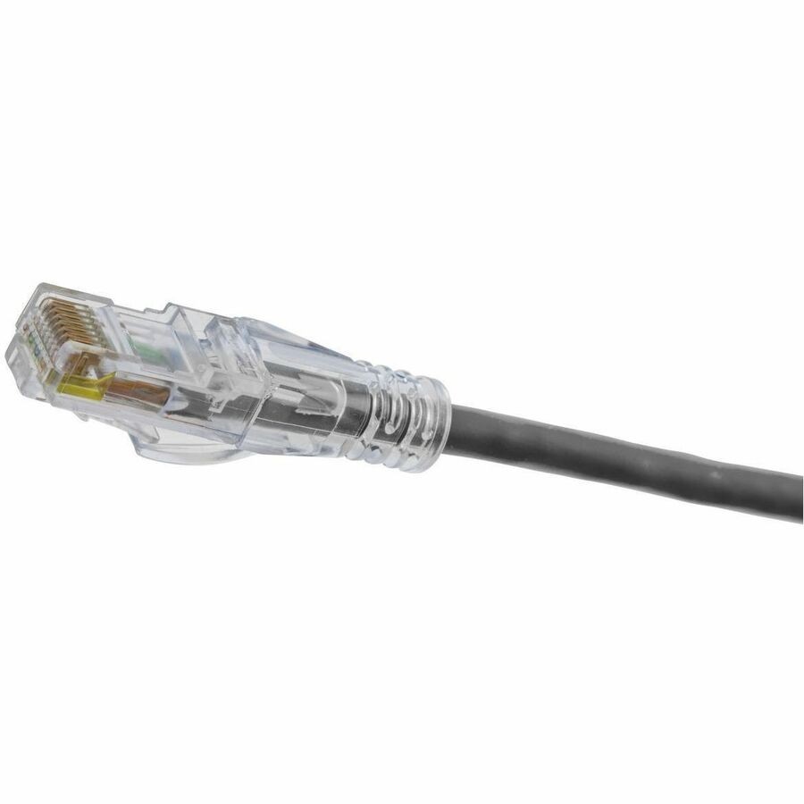 Hubbell Premise Wiring Patch Cord, NEXTSPEED, Category 6A, Low Diameter28 AWG, Gray, 3 Foot