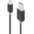 Alogic 25 cm Micro-USB/USB Data Transfer Cable for Mobile Device, Phone, Tablet, PDA, GPS, Computer, Wall Charger