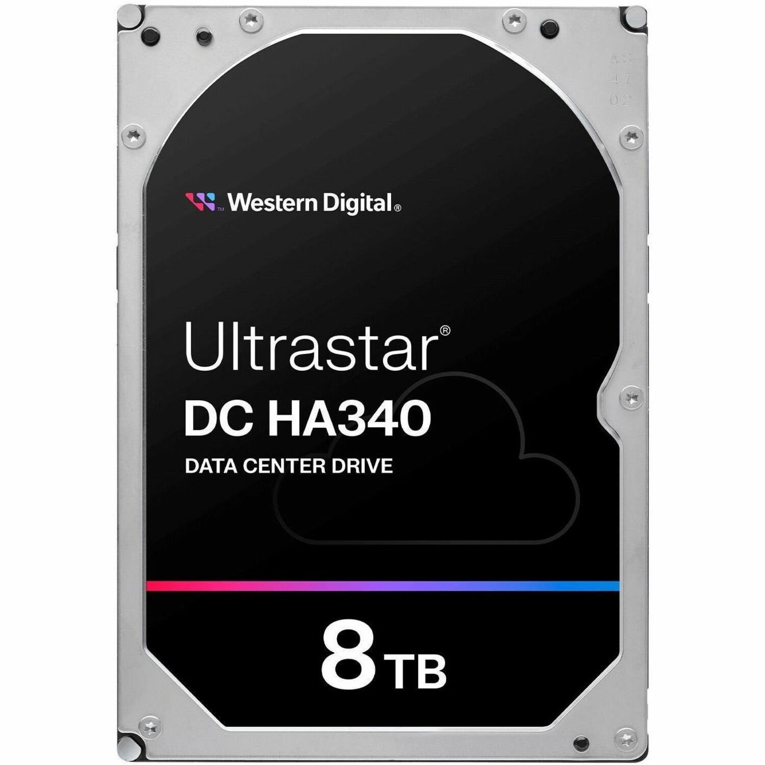 WD Ultrastar DC HA340 WUS721208BLE6L4 8 TB Hard Drive - 3.5" Internal - SATA (SATA/600) - Conventional Magnetic Recording (CMR) Method