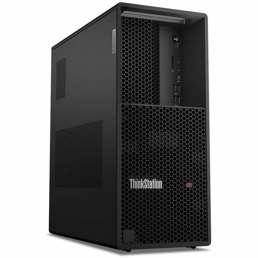 Lenovo ThinkStation P3 Gen 2 30HT00C3BF Werkstation - 1 x Intel Core Ultra 7 265 - vPro-technologie - 32 GB - 512 GB SSD - Toren