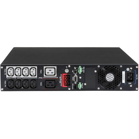 Eaton 9PX 2200VA 2000W 208V Online Double-Conversion UPS - L6-20P, 8 C13, 2 C19 Outlets, Lithium-ion Battery, Cybersecure Network Card Option, 2U Rack/Tower