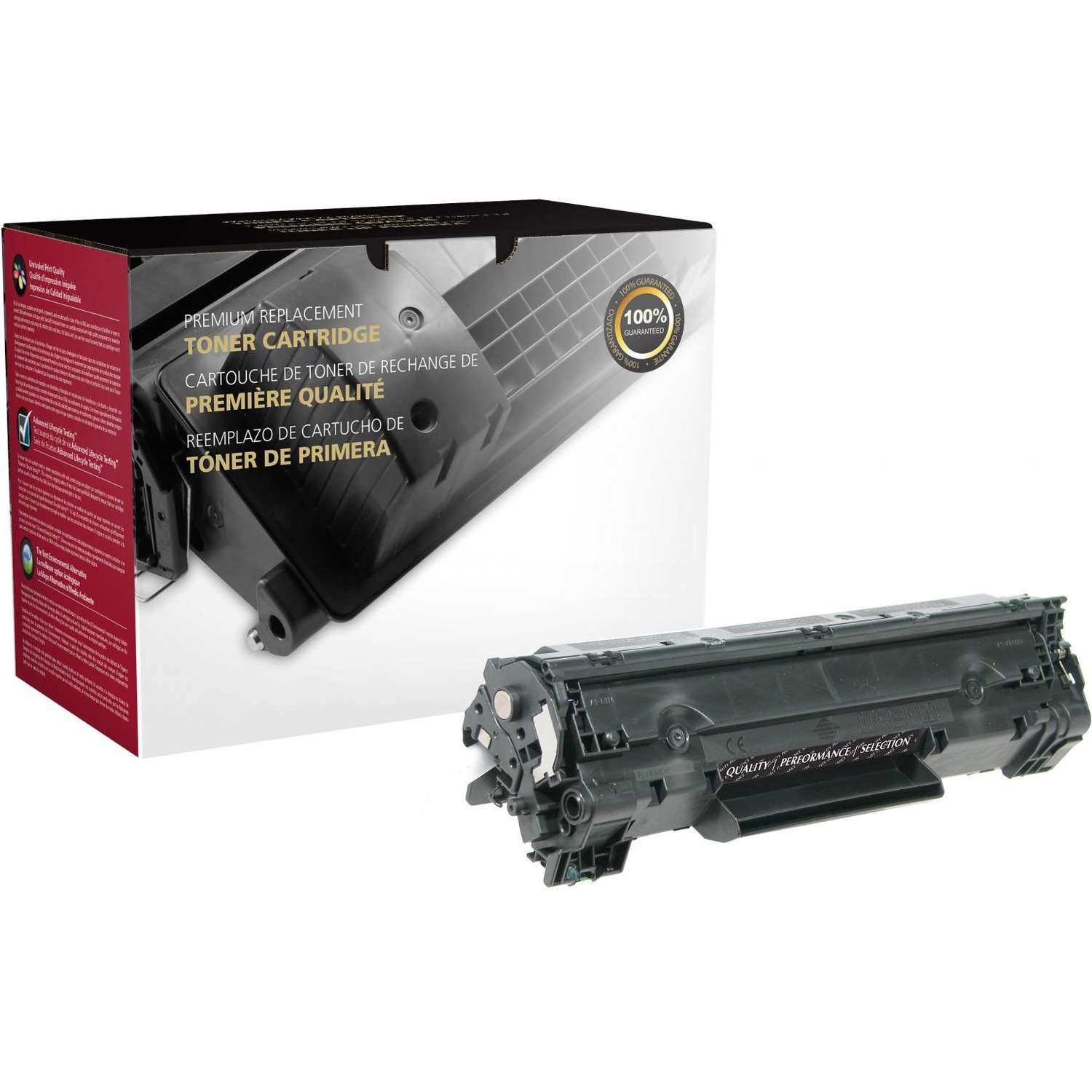 Clover Imaging Remanufactured Extended Yield Toner Cartridge for HP CB436A