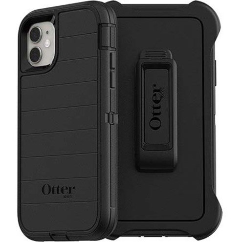OtterBox Defender Series Pro Rugged Carrying Case (Holster) Apple iPhone 11, iPhone XR Smartphone - Black