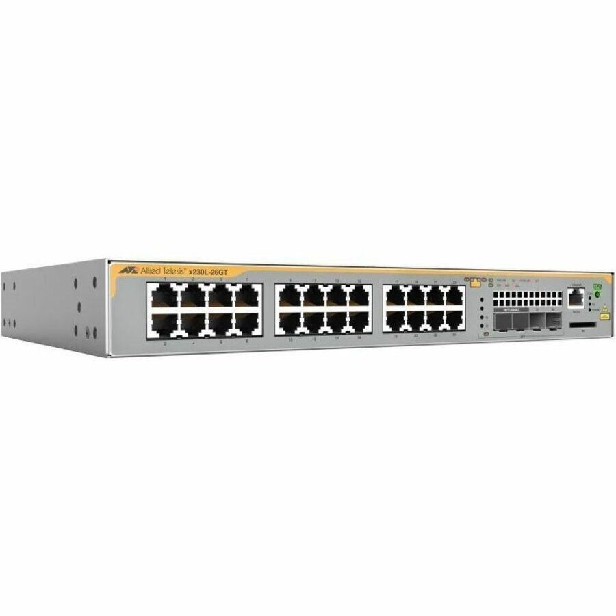 Allied Telesis L3 Switch with 24 x 10/100/1000T Ports and 2 x 100/1000X SFP Ports