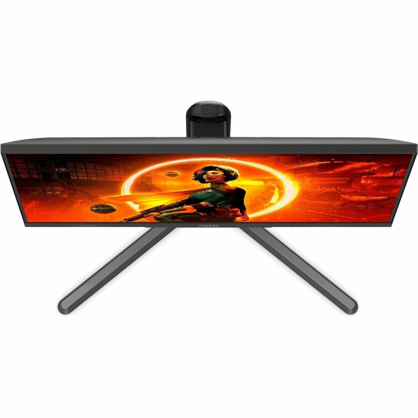 AOC U27G3X 27" Class 4K UHD Gaming LCD Monitor - Black Red