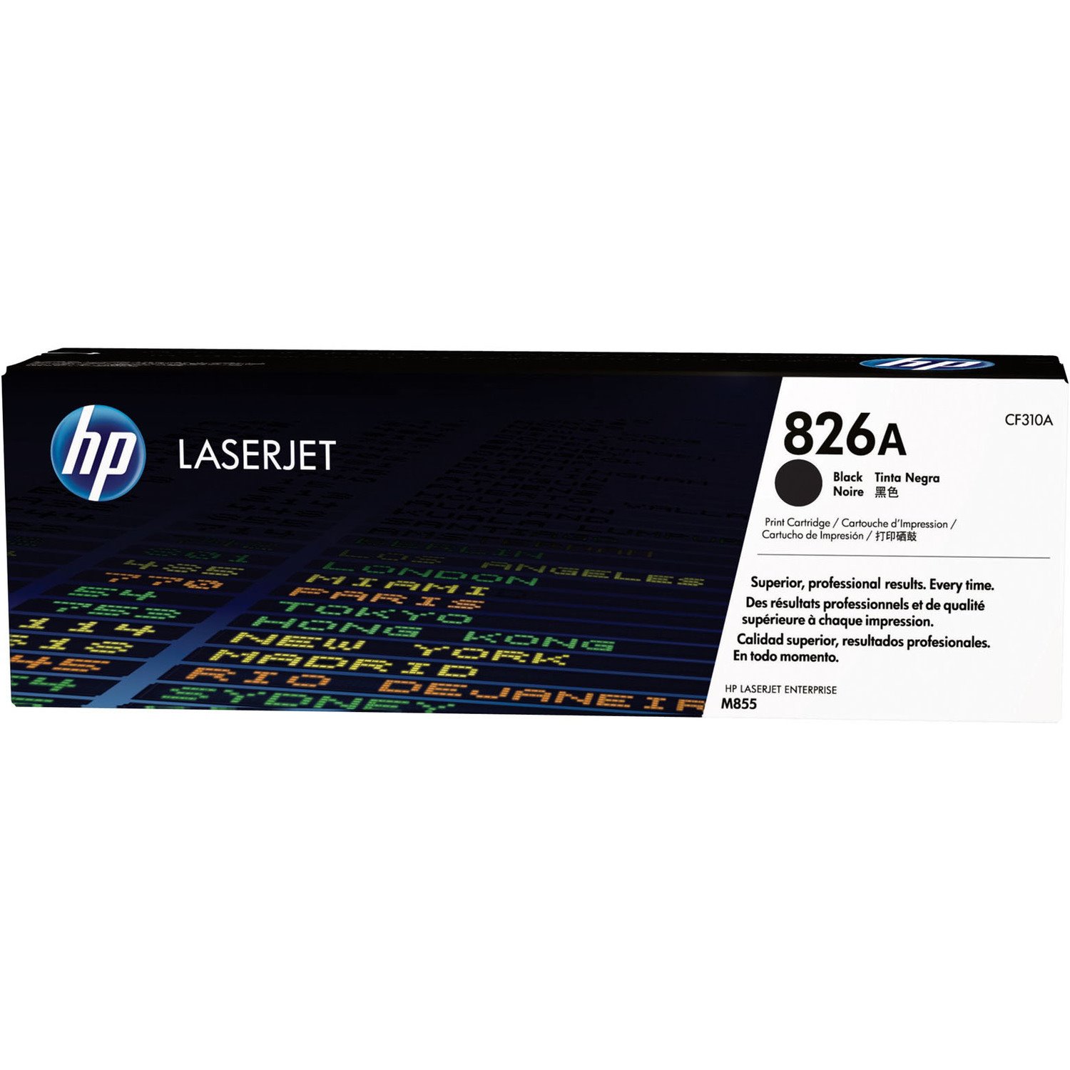HP 826A Original Laser Toner Cartridge - Black - 1 Pack