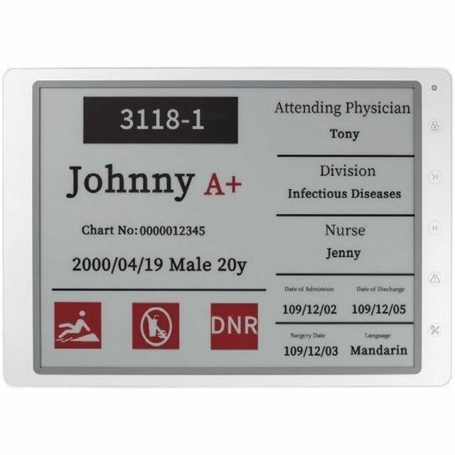 Advantech 13.3" ePaper Wi-Fi Display Solution