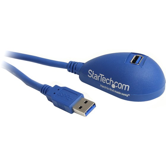 StarTech.com 5 ft Desktop SuperSpeed USB 3.0 (5Gbps) Extension Cable - A to A M/F