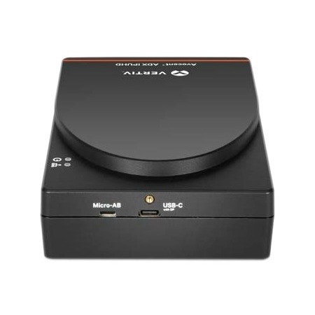 Vertiv Avocent IPUHD 4K IP KVM Device | IT Management | Remote KVM Access | KVM over IP| 4K | Native USB-C | HDMI, DP, MiniDP Adapters | 2-Year Factory Warranty - Optional Extended Warranty Available (ADX-IPUHD-400)