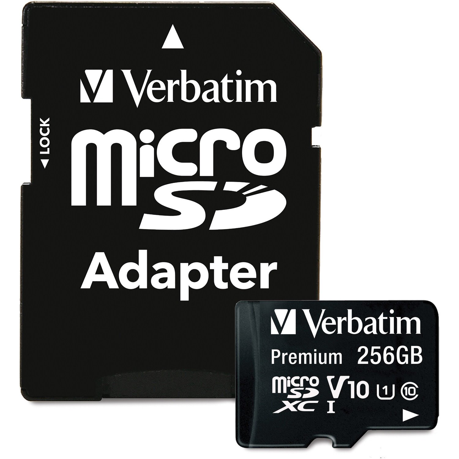 Verbatim Premium 256 GB Class 10/UHS-I (U1) microSDXC - 1 Each