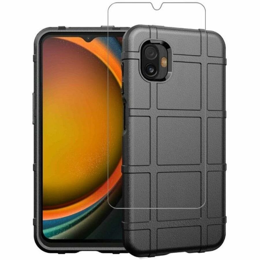 Strike Rugged Case for Samsung Galaxy XCover7 Pro Smartphone - Textured Grip - Black
