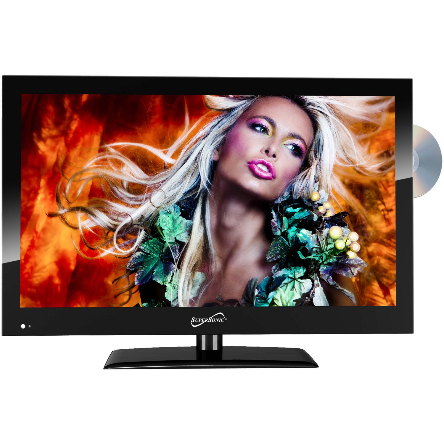 Supersonic SC-1912 19" TV/DVD Combo - HDTV - 16:9 - 1366 x 768 - 720p