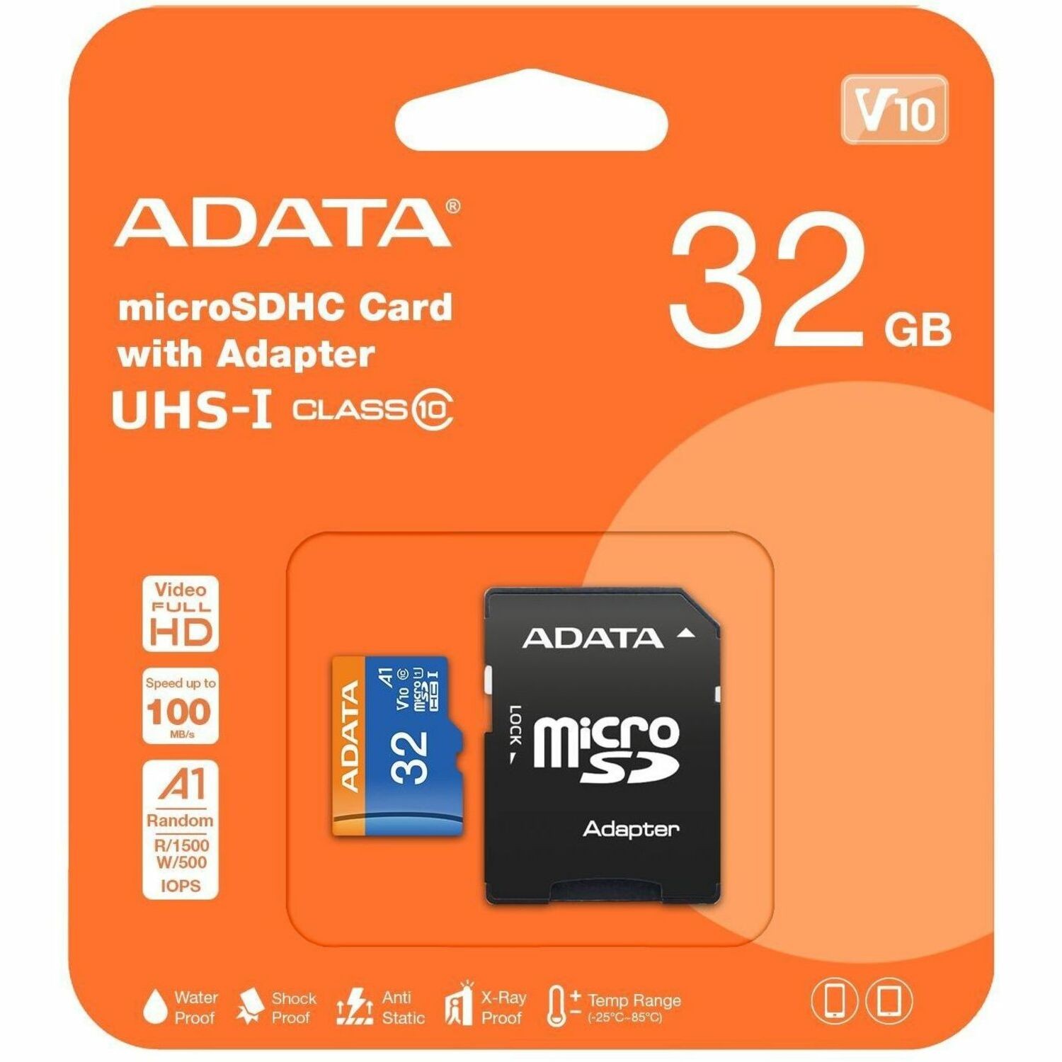 Adata Premier 32 GB Klasse 10/UHS-I V10 microSDHC