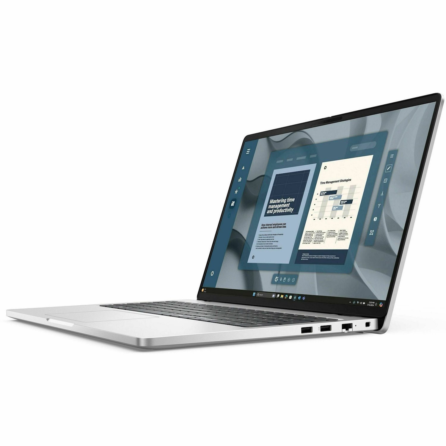 Dell Pro 16 PC16255 16" Copilot+ PC Notebook - Full HD Plus - AMD Ryzen AI 7 350 - 16 GB - 512 GB SSD - English (US) Keyboard - Platinum Silver