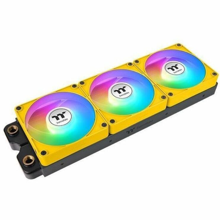 Thermaltake CT140 EX Reverse ARGB Sync PC Cooling Fan Bumblebee (3-Fan Pack) - 3 Pack