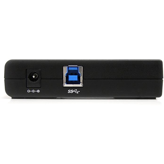 StarTech.com 4 Port Black SuperSpeed USB 3.0 Hub