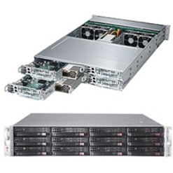 Supermicro SuperServer SYS-6027PR-HTFR Barebone System - 2U Rack-mountable - Socket R LGA-2011 - 2 x Processor Support