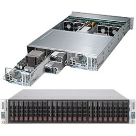 Supermicro SuperServer 2028TP-DC0R Server Barebone System - 2U Rack-mountable - Socket LGA 2011-v3 - 2 x Processor Support