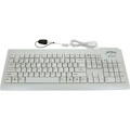 Seal Shield Silver Seal SSWKSV207L Keyboard - Cable Connectivity - USB Interface - English (US) - White