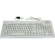 Seal Shield Silver Seal SSWKSV207L Keyboard - Cable Connectivity - USB Interface - English (US) - White