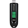 Transcend JetFlash 790C 128 GB USB 3.2 (Gen 1) Type C Flash Drive - Black